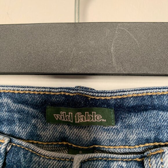 WILD FABLE HIGHEST RISE STRAIGHT LEG JEANS SIZE ZERO - Picture 2 of 6